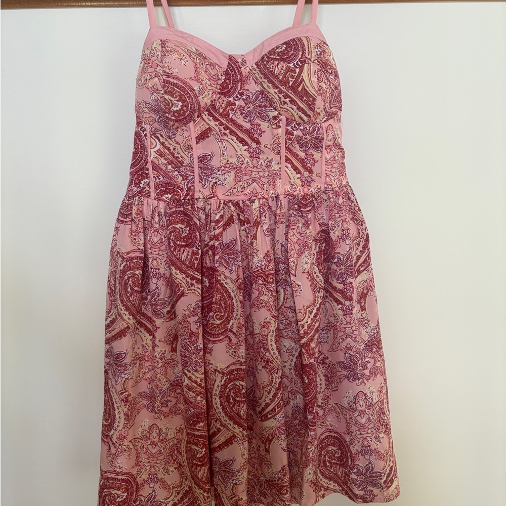 Pink Floral dress